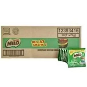 

Milo Minuman Coklat Serbuk Sachet Isi 20 Renceng 1 Dus Super Rumah