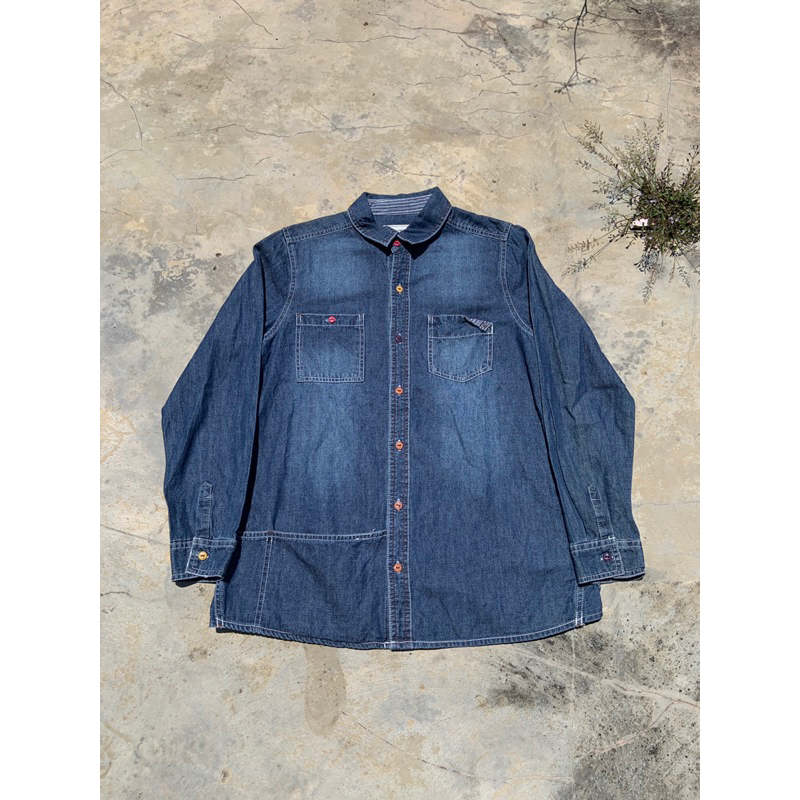 Japanese Multipocket Denim Shirt