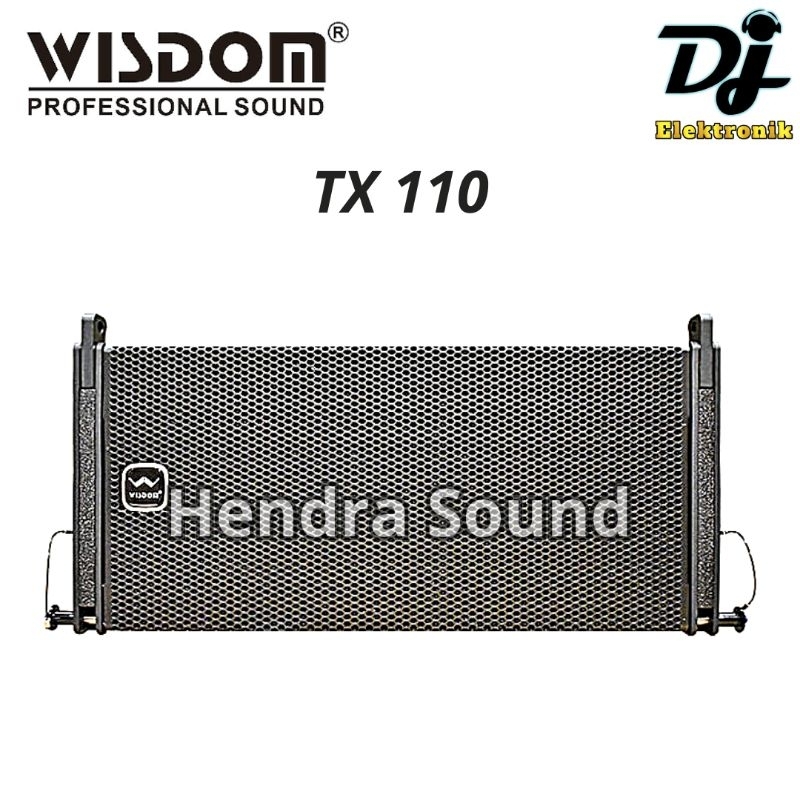WISDOM TX 110 / TX110 - Speaker Line Array Pasif (10 inch)