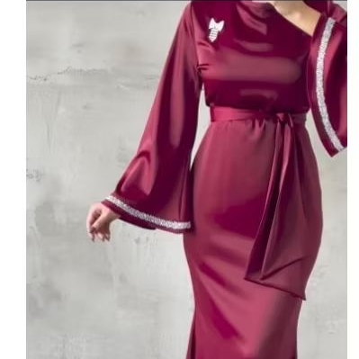 Gaun muslim wanita Turki cantik dan elegant look women