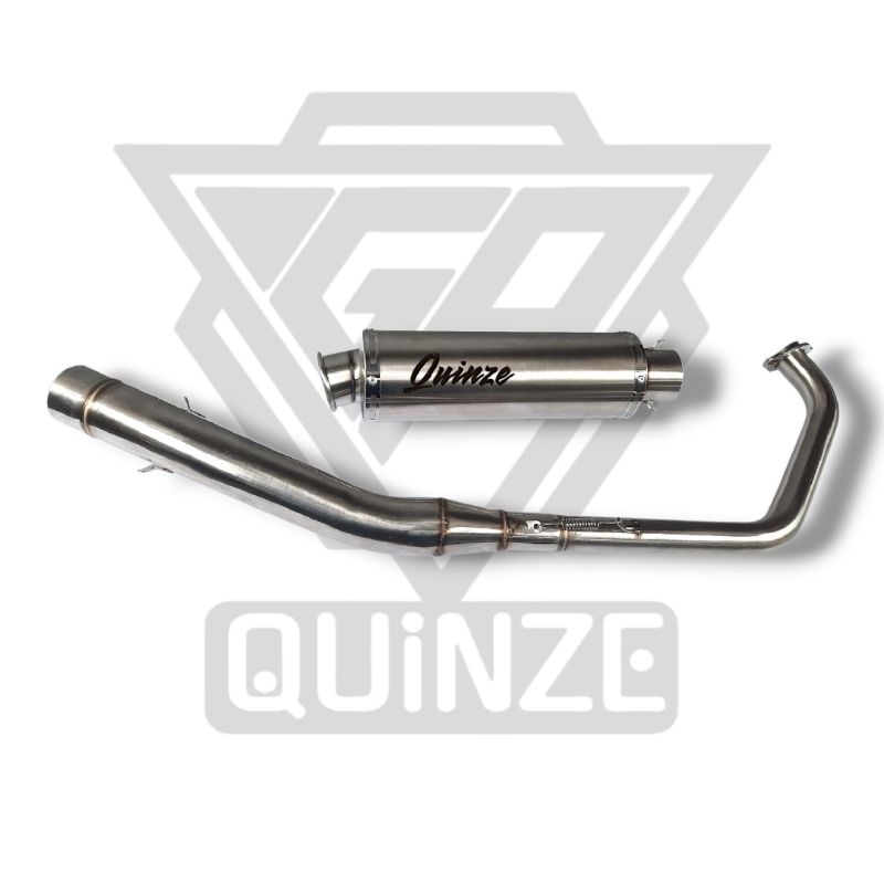 Knalpot racing r15v3 r15v4 cbr150r/k45r facelift xsr155 gsxr150 bass adem original Quinze yubiwa