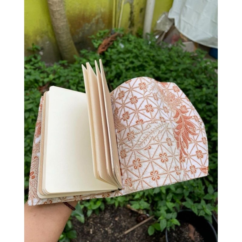 

Batik Pocket Notebook Series (refill notebook) Clip ver.