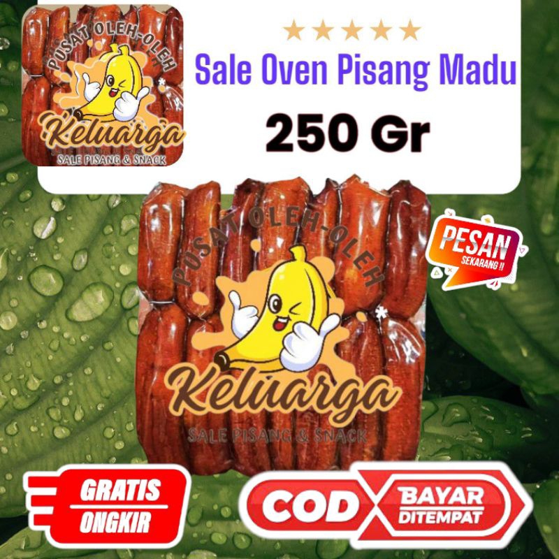 

Sale pisang madu oven kukus basah 250gr soft