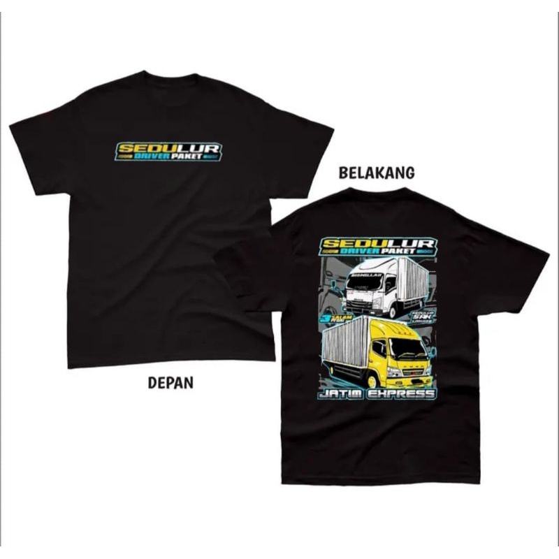 KAOS HITAM SEDULUR DRIVER PAKET JATIM EXPRESS