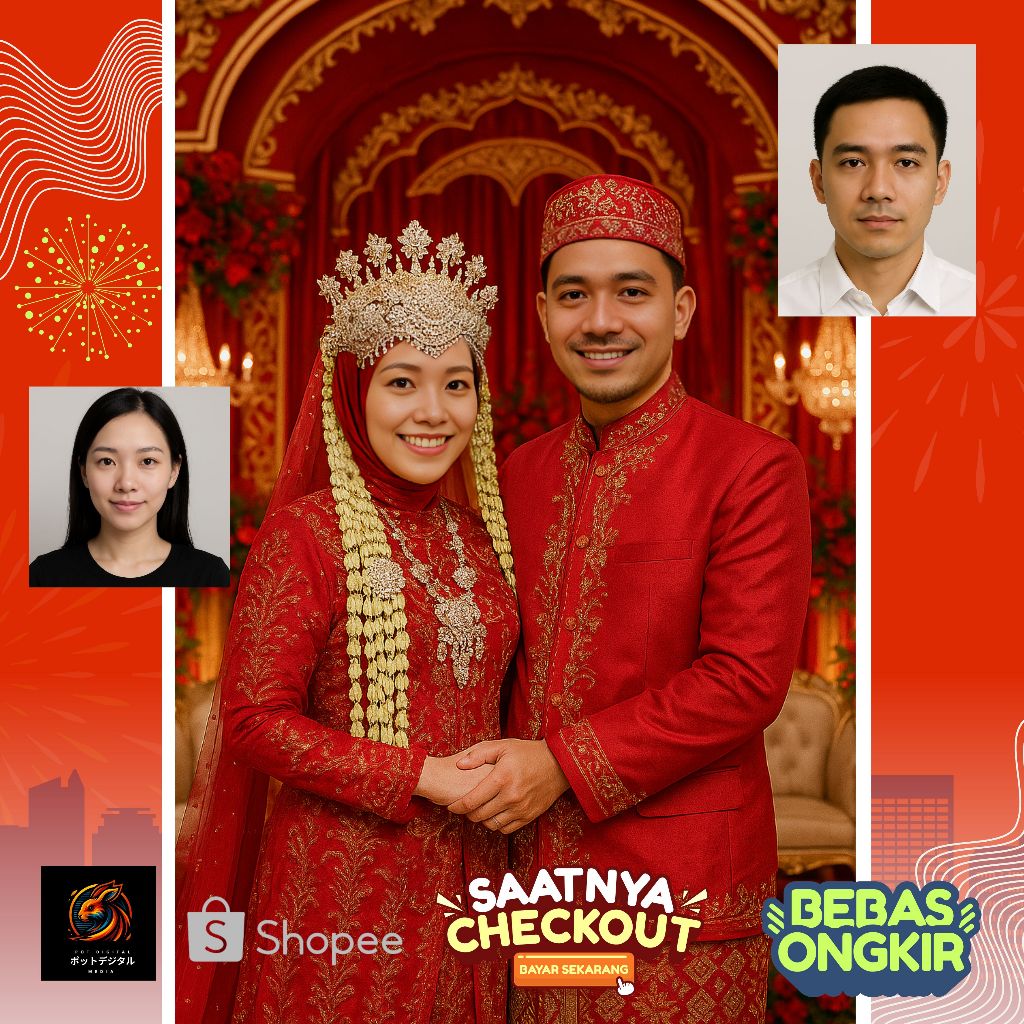 Edit Foto wedding/Prewedding