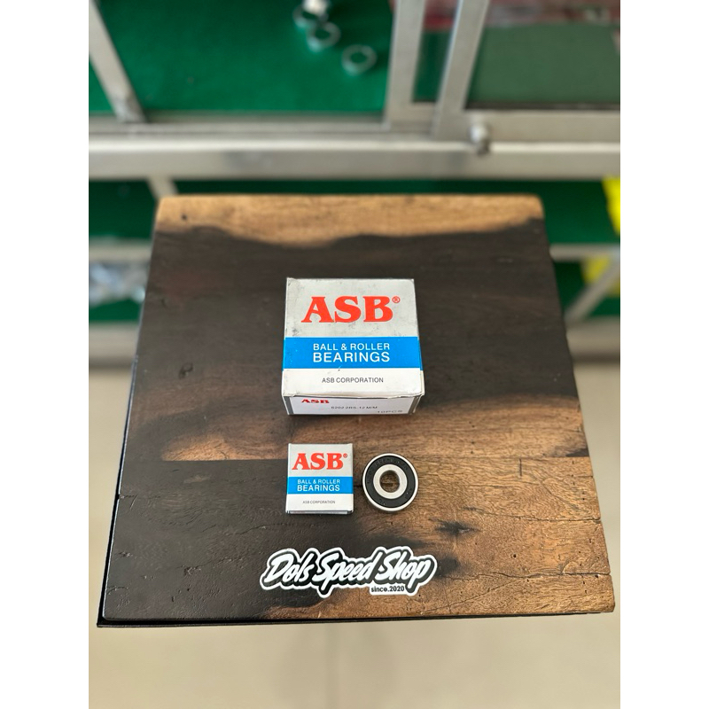 LAKER ASB 6202 2RS 12MM 15MM LAHER BEARING ASB ORIGINAL 6202 AS 12 15