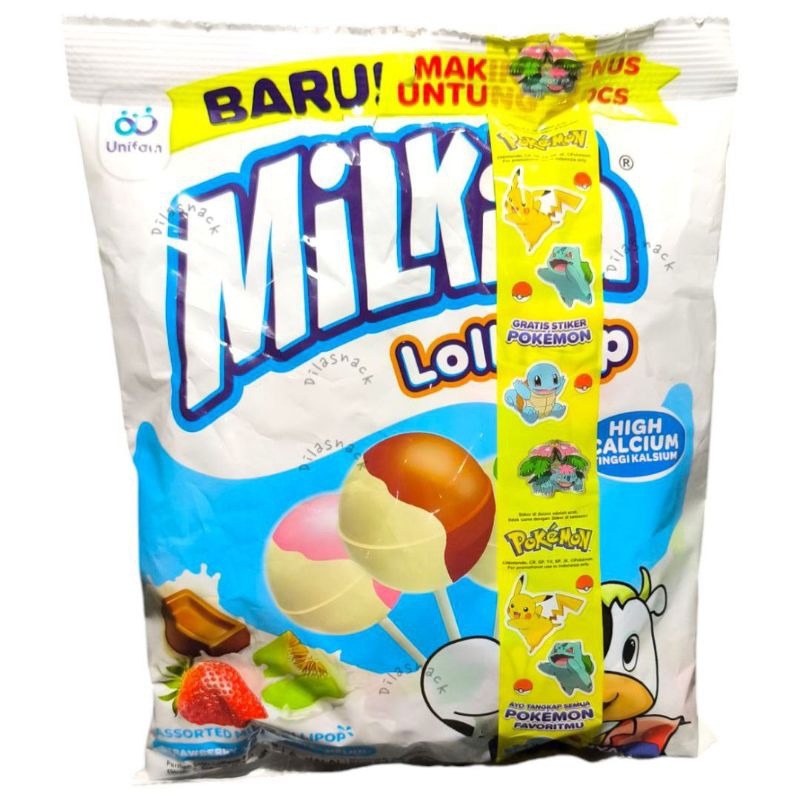 

Permen Milkita LOLLIPOP mil kita Refill assoreted milk lolipop sunduk konjek konjac