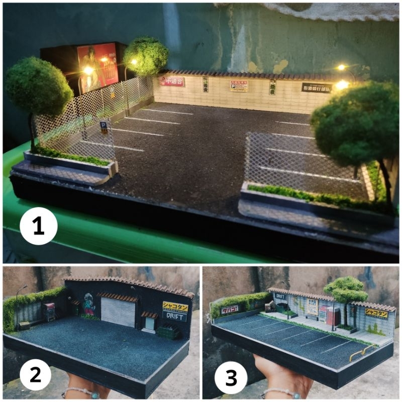 Diorama hotwheels