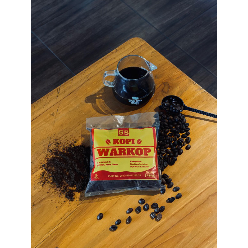 kopi bubuk giras, kopi warkop