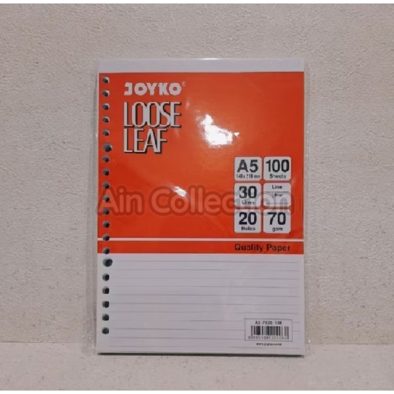 

Kertas isi ulang A5 joyko