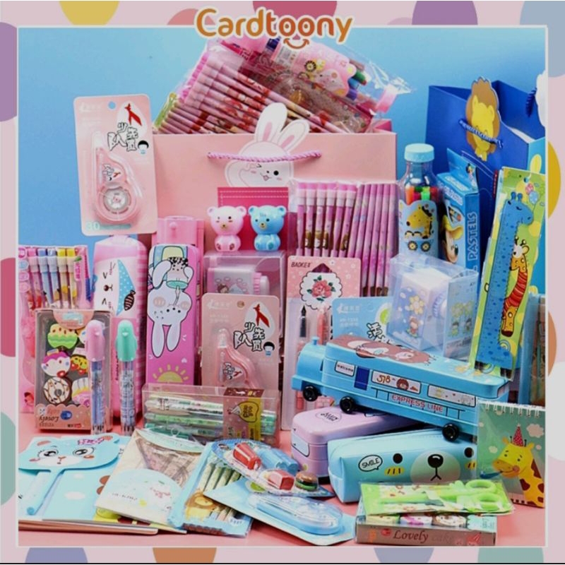 

Set alat tulis sekolah perlengkapan sekolah