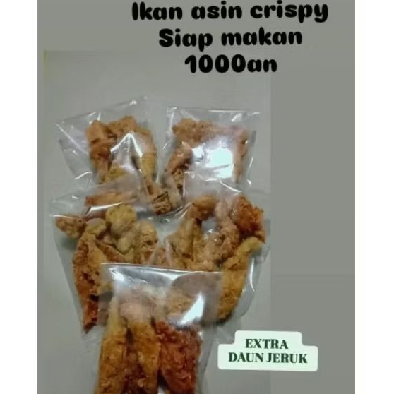 

IKAN ASIN CRISPY pembelian 10 GRATIS 1