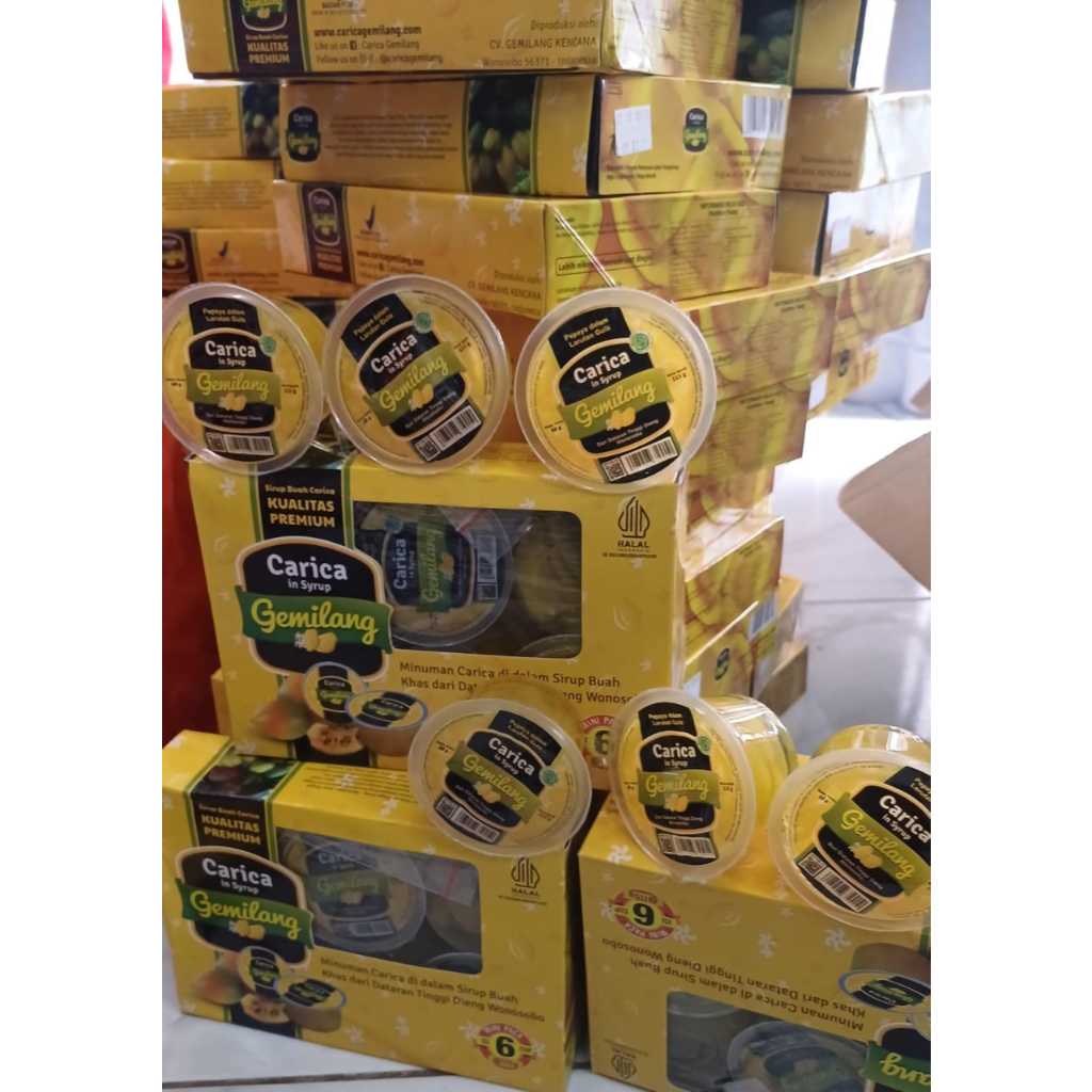 

Promo Carica gemilang 1 boks isi 6 cup Terlaris