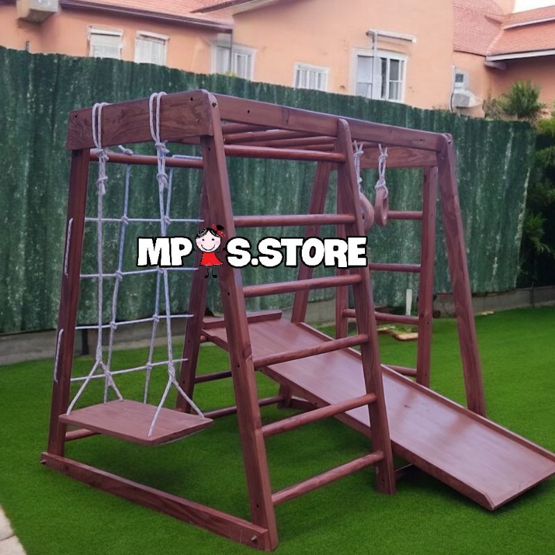 Brakiasi Mainan Anak 110Cm/ Tangga Brakiasi/ Brakiasi Warna/ Brakiasi Fullset Climber