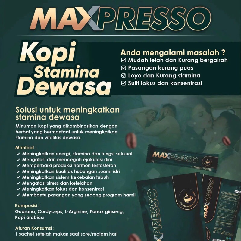 

kopi ginseng maxpresso hwi ori harga persachet