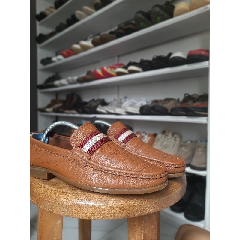 Sepatu slip on Bally switzerland size 44