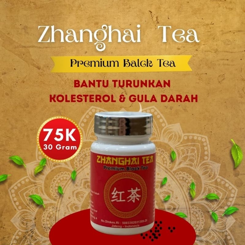 

ZHANGHAI TEA PREMIUM BLACK TEA - TEH HITAM TERBAIK