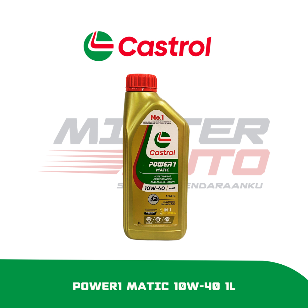 Oli Motor Castrol Power1 Matic 10W40 1L