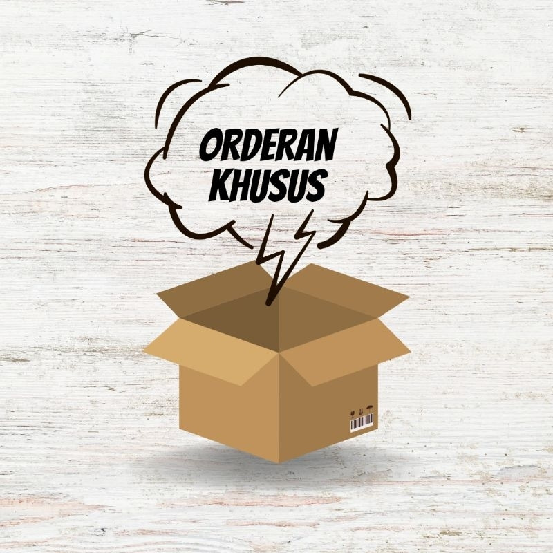 

Custom Box+Sablon 44x36x8cm E Flute Coklat-Coklat 500pcs