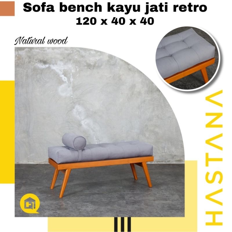 sofa bench kayu jati sofa bench retro sofa bench minimalis