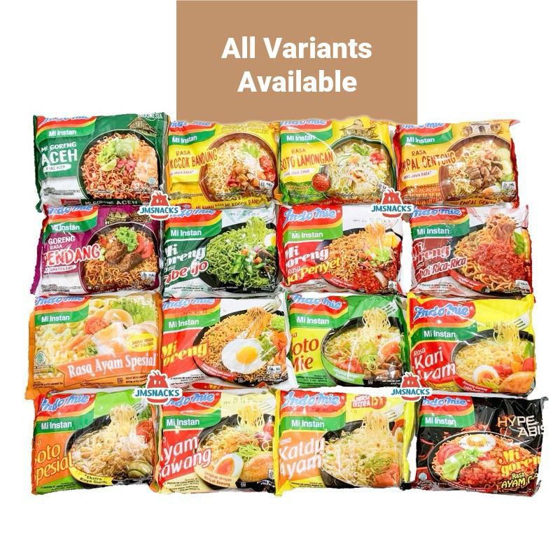 

Indomie Mie Instan Goreng dan Kuah
