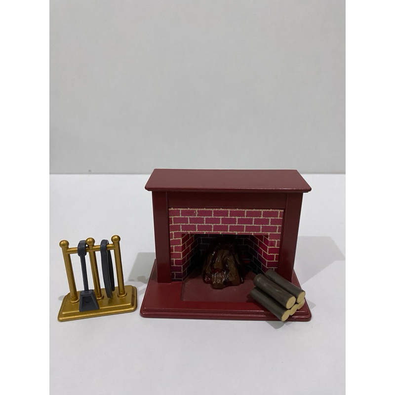 link co sylvanian fireplace perapian rare