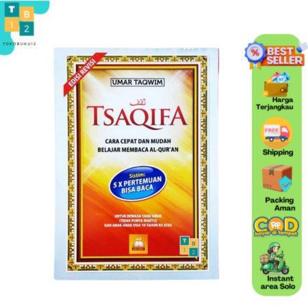 Buku belajar Al Quran TSAQIFA Original REVISI