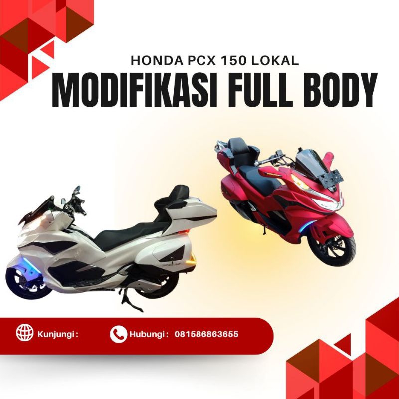 Full Body Modifikasi Honda PCX 150