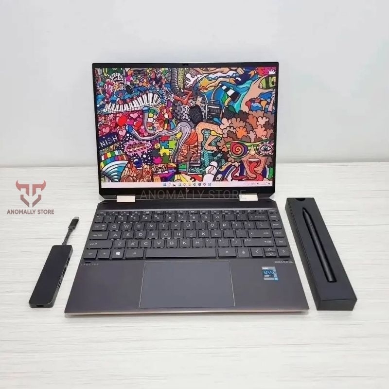 Laptop HP Spectre X360 Touchscreen Core i7-1165G7 EVO Iris Xe RAM 16Gb SSD 1TbFullset