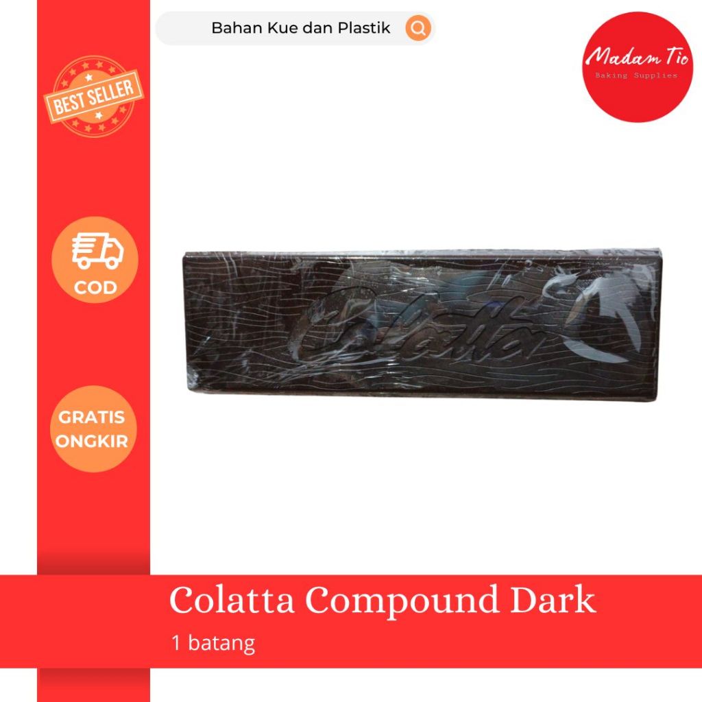 

Colatta Compound Dark 1 Blok 200gram/batang