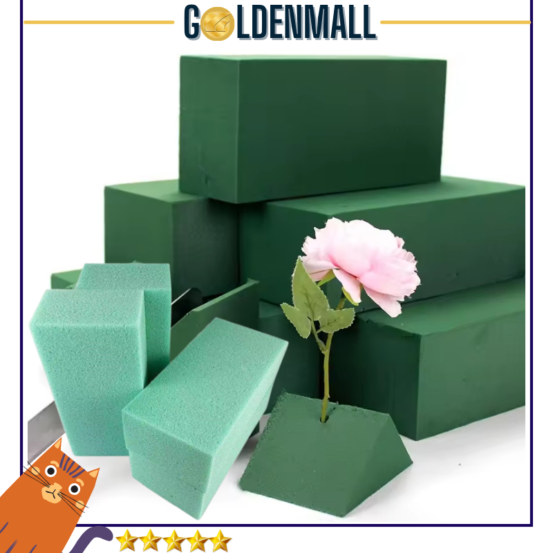 isi 8 Oasis Foam Bunga / Busa Bunga/ Oasis Foam Kering / Oasis Basah / Gabus KB52