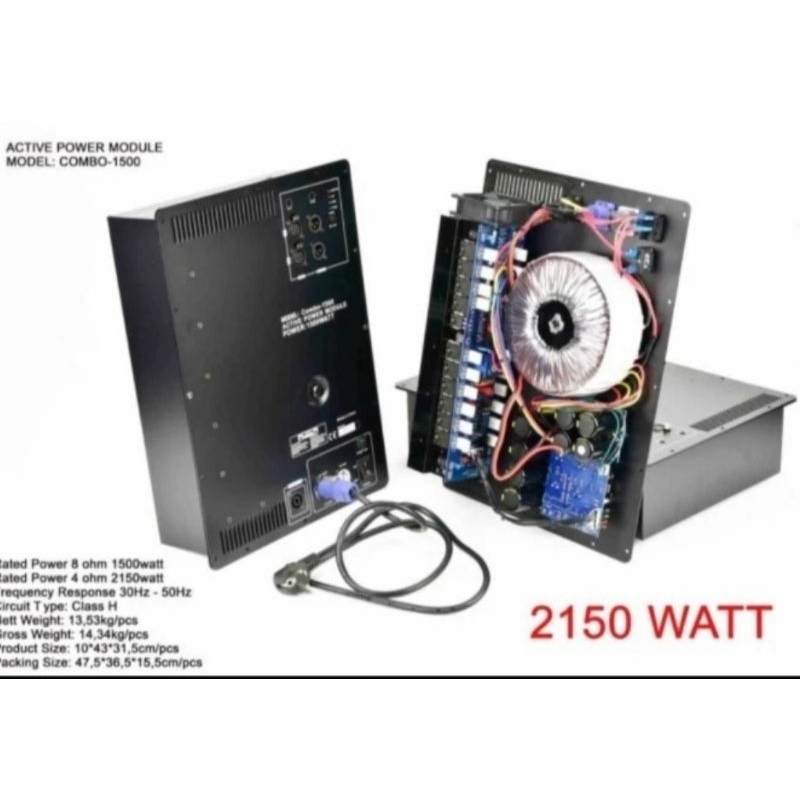 power kit Subwoofer Active Ashley combo 1500 Original