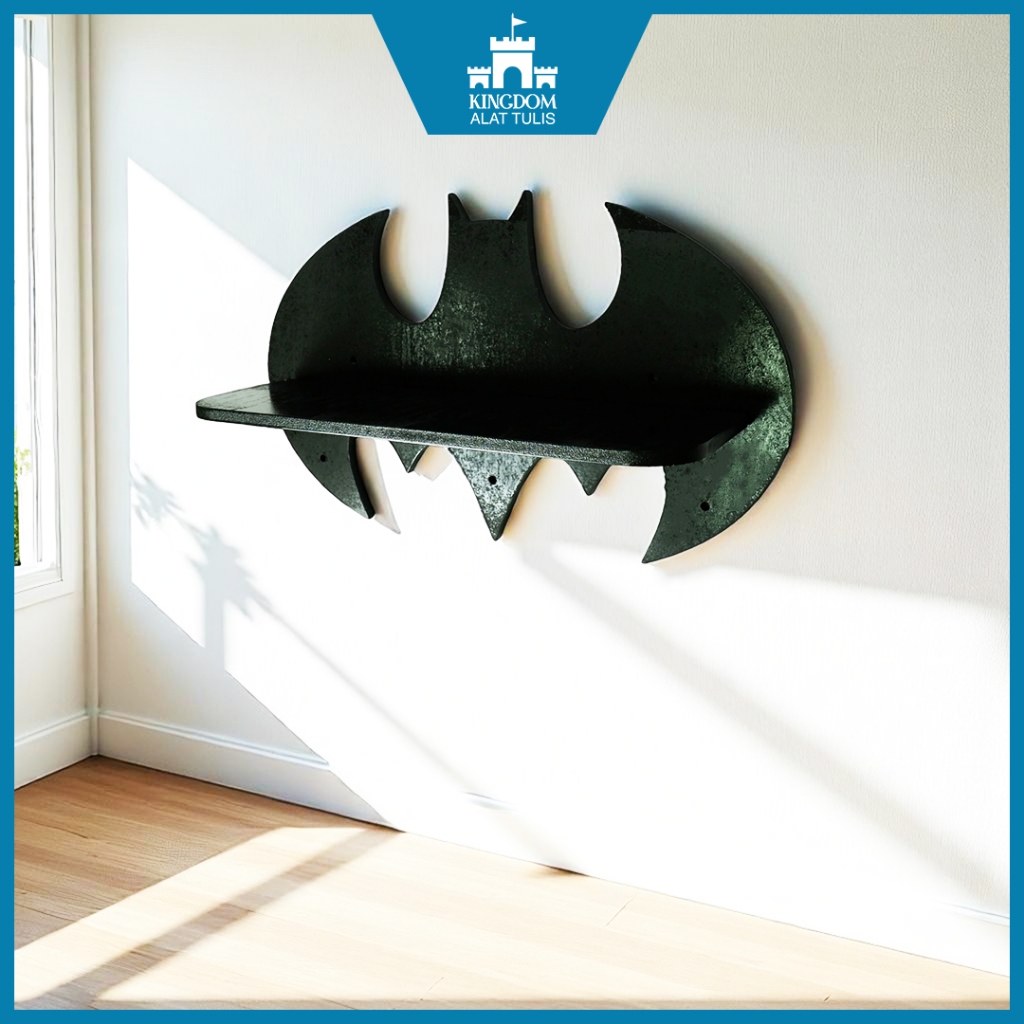 Ambalan Lucu Rak Dinding Kapstok Kamar Anak Dekorasi Dinding Gd 01 Karakter Batman Ironman