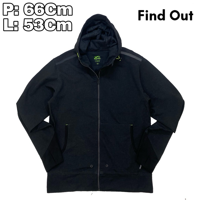 J106 Jaket Outdoor Softshell Find Out Sport Olahraga  Hiking Running Tracking Harian Pendaki Gunung