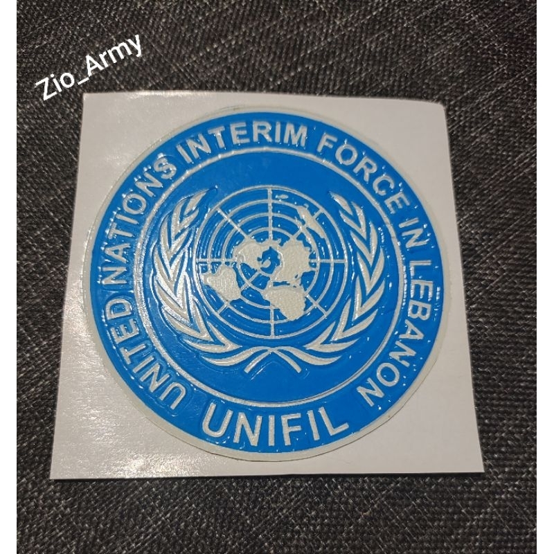 

Stiker Embos UNIFIL PBB Bulat