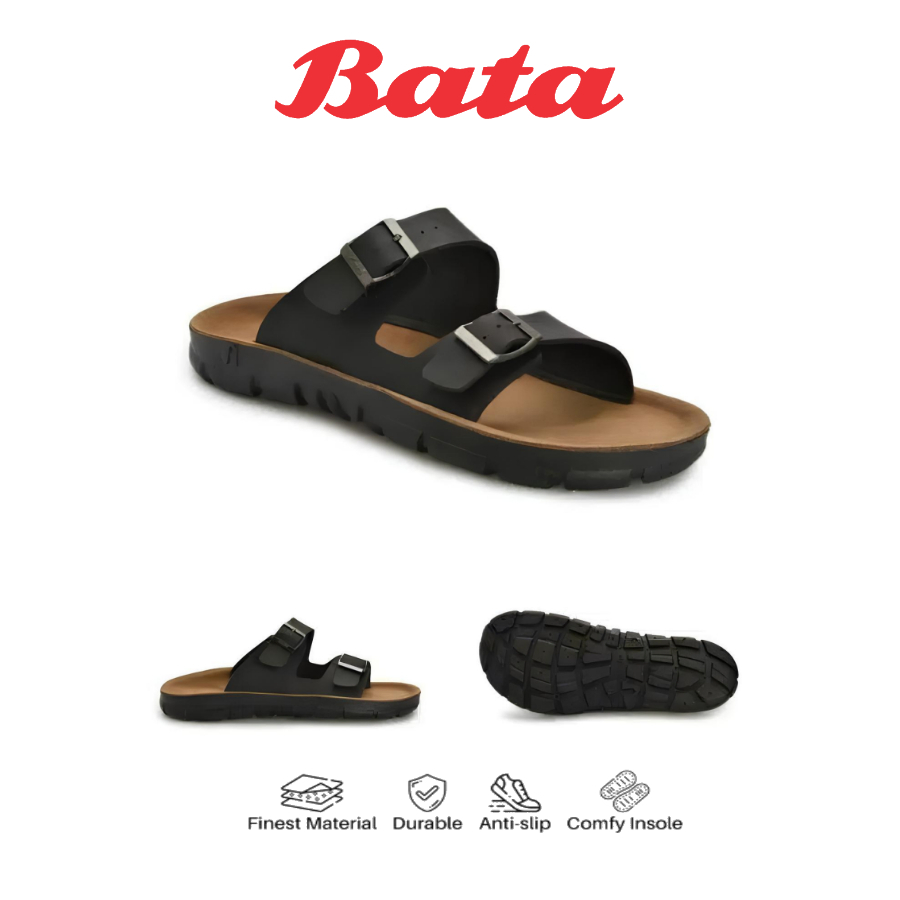Promo Sandal Pria BATA ENERGYZER Original Bahan Kulit Produk Best Seller Sandal Kulit Pria/Wanita