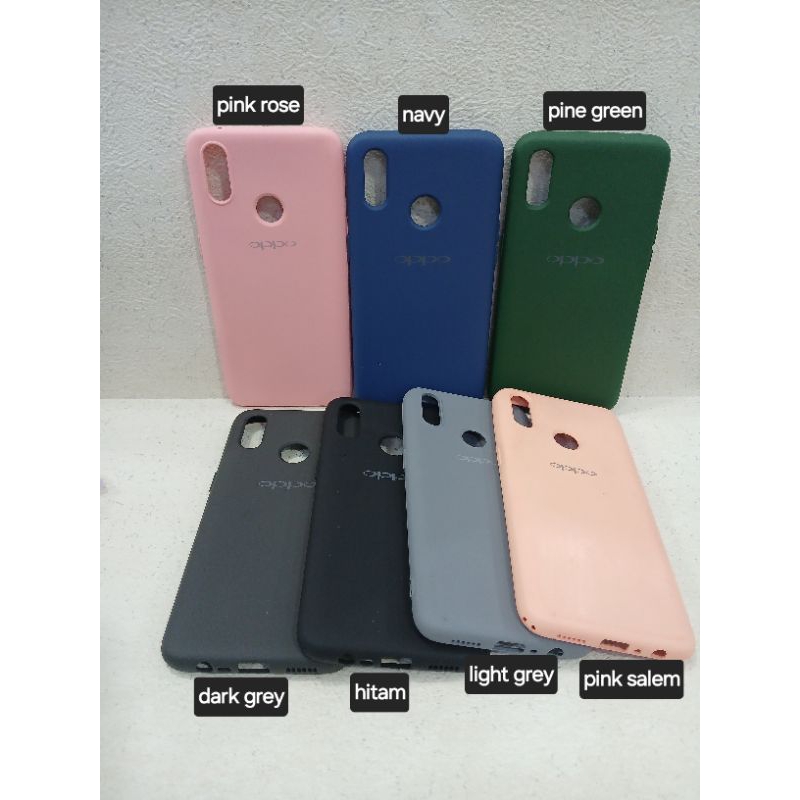 Oppo Realme 3/Realme 3 pro|Silicone Case Full Cover Soft Case.