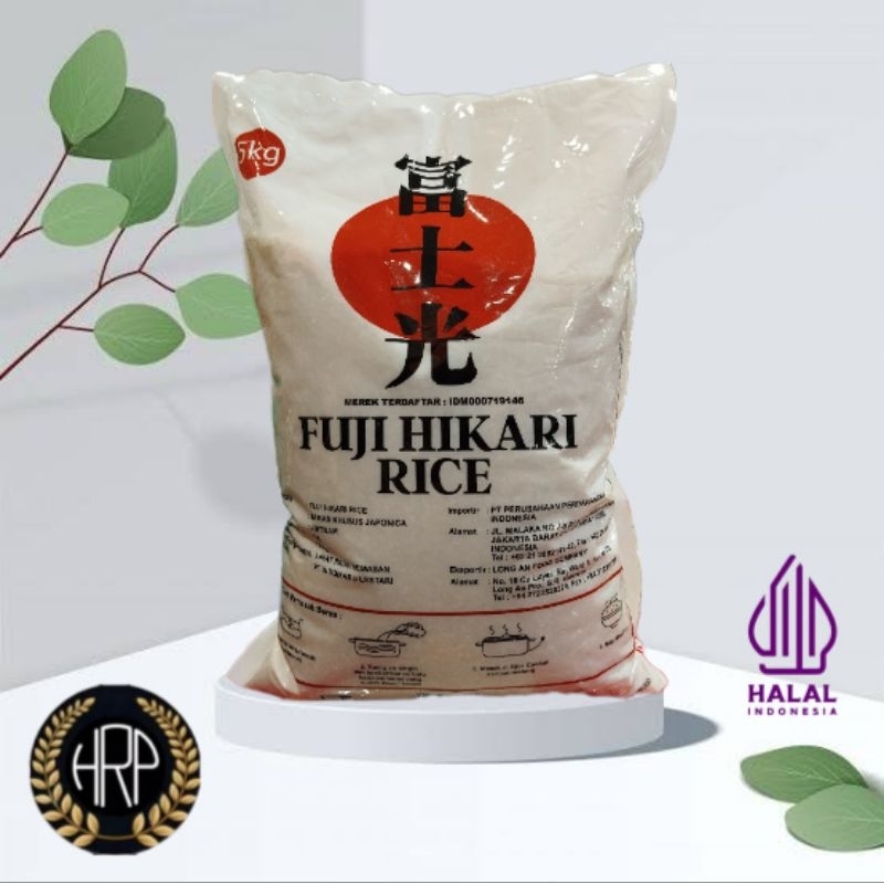 

Beras Jepang korea Japonica Fuji Hikari Super Premium 5kg - Beras Sushi Hanaro 5kg