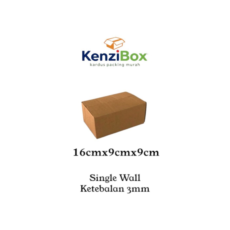 

kardus/karton/box UK. 16x9x9 cm single wall
