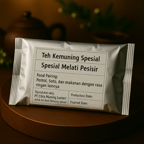 

500 gr TEH RACIK KEMUNING SPESIAL - Spesial Melati Pesisir - Tea Pairing dengan pentol dan soto - Teh Solo