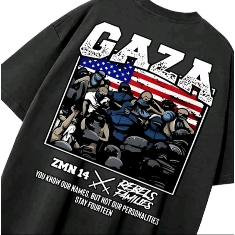 KAOS T SHIRT GAZA