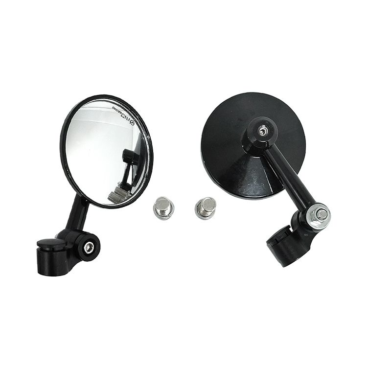 Spion Jalu Bulat Kaca Cembung Tipe Supermoto Rizoma Black Edition Universal