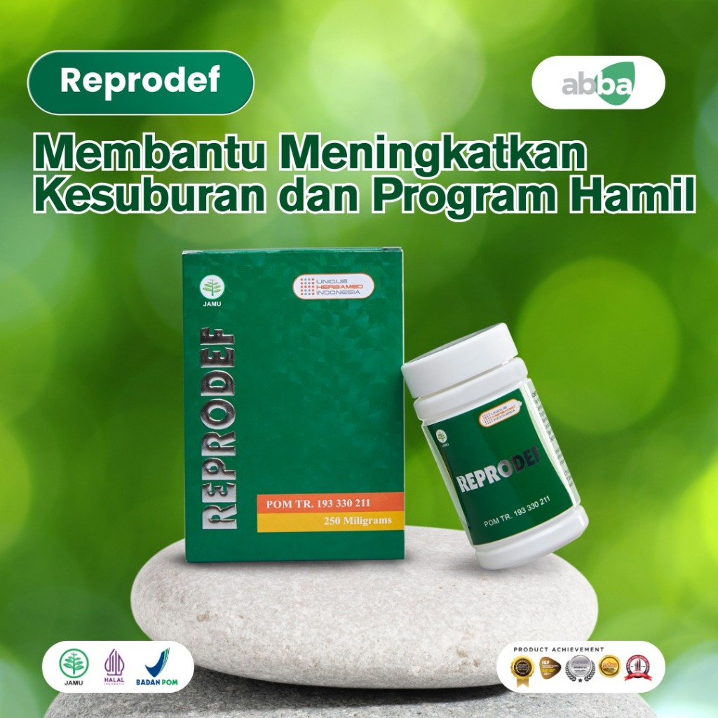 HERBAL REPRODEF | MEMBANTU PROGRAM HAMIL (PROMIL) & MENINGKATKAN GAIRAH