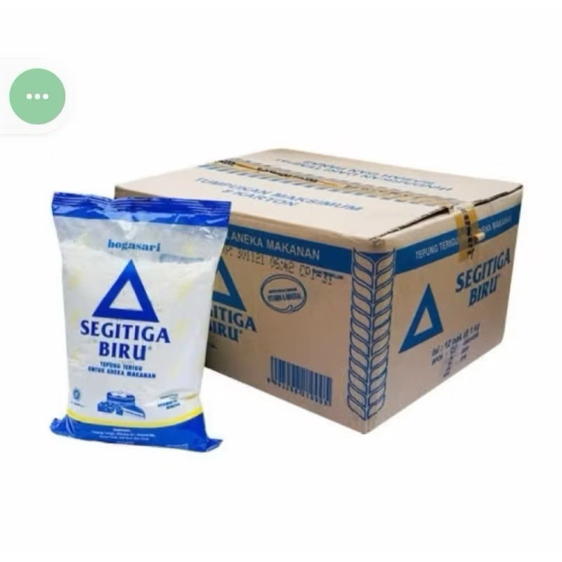 

Segitiga Biru Tepung Terigu 1kg (1 Dus isi 12pcs)