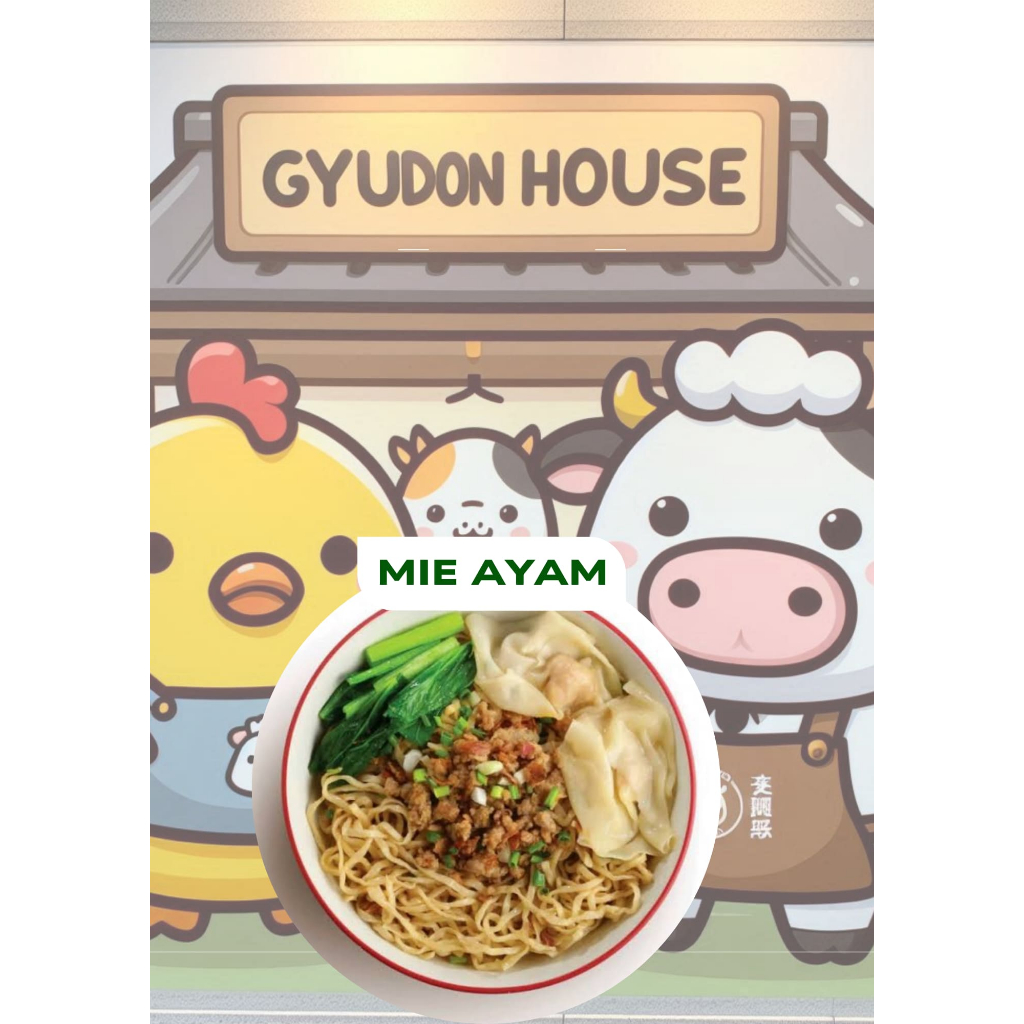 

Mie Ayam khas Gyudon House