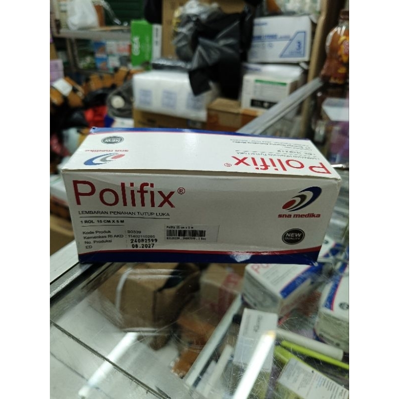 Plester Polifix 15 cm x 5 m / Plester Roll