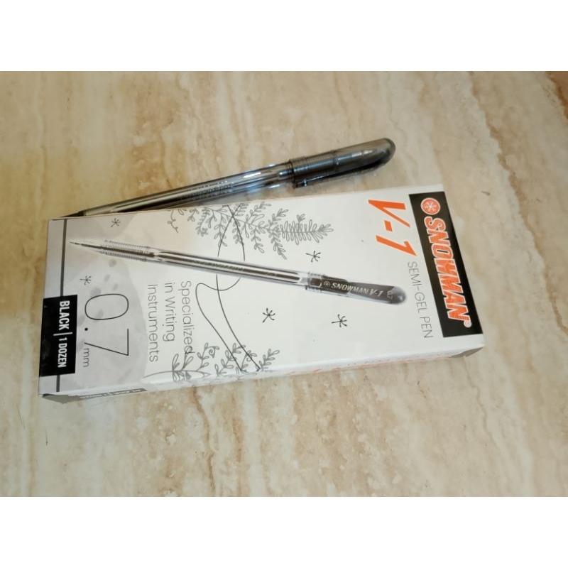 

Pulpen Snowman (hitam)