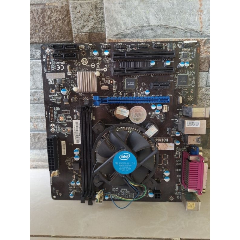 motherboard h81 lga1150 processor G & fan
