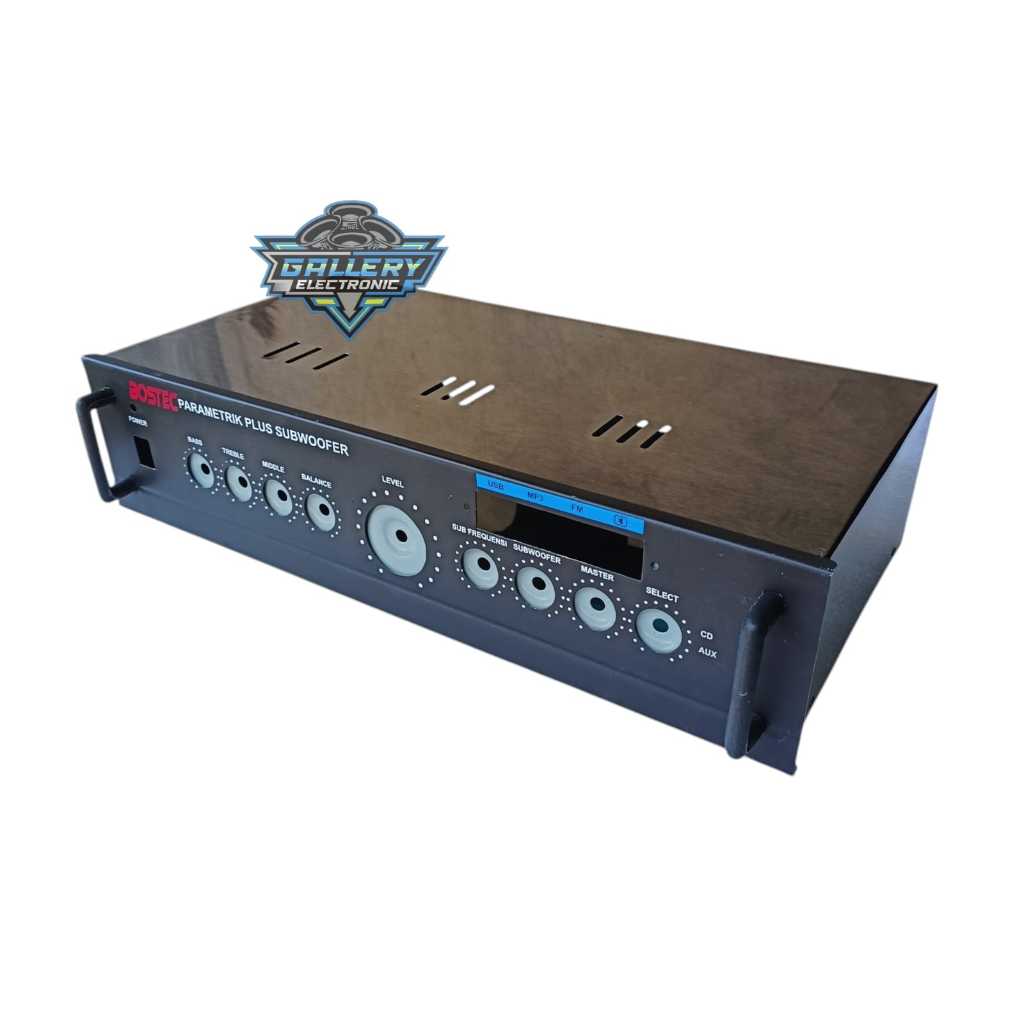 Bok Power BOSTEC BC 205 + Parametrik / Box Power Sound System BC-205 + Parametric Bahan Plat Besi