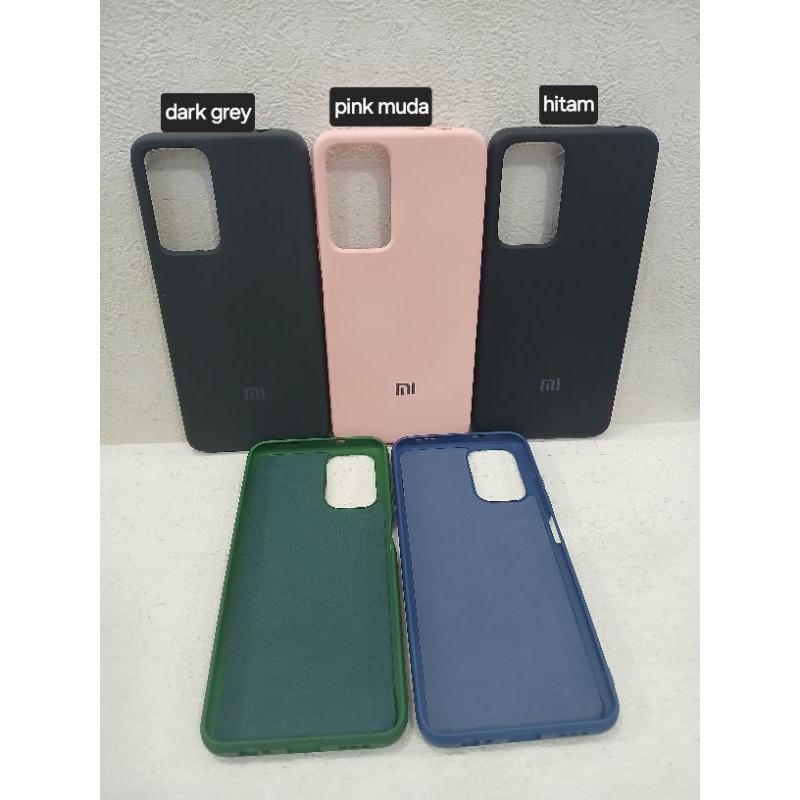Redmi Note 10 4G/Redmi Note 11 5G/Redmi Note 11 pro|Silicone Case Full Cover Soft Case Rubber.